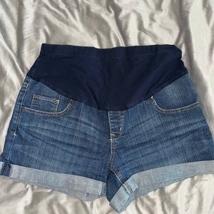Old Navy Maternity Jean Shorts